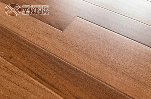 600×1200mm圣祥陶瓷木纹瓷砖-客厅铺贴效果图